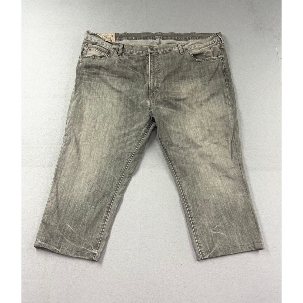 Polo Ralph Lauren Men’s Hampton Straight Gray Wash Jeans 46Bx30